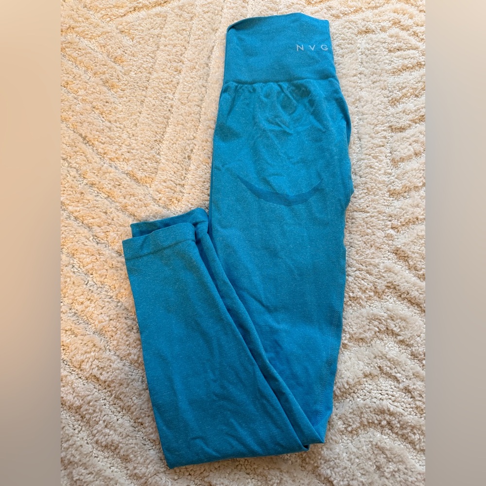 NVTGN Blue seamless Leggings